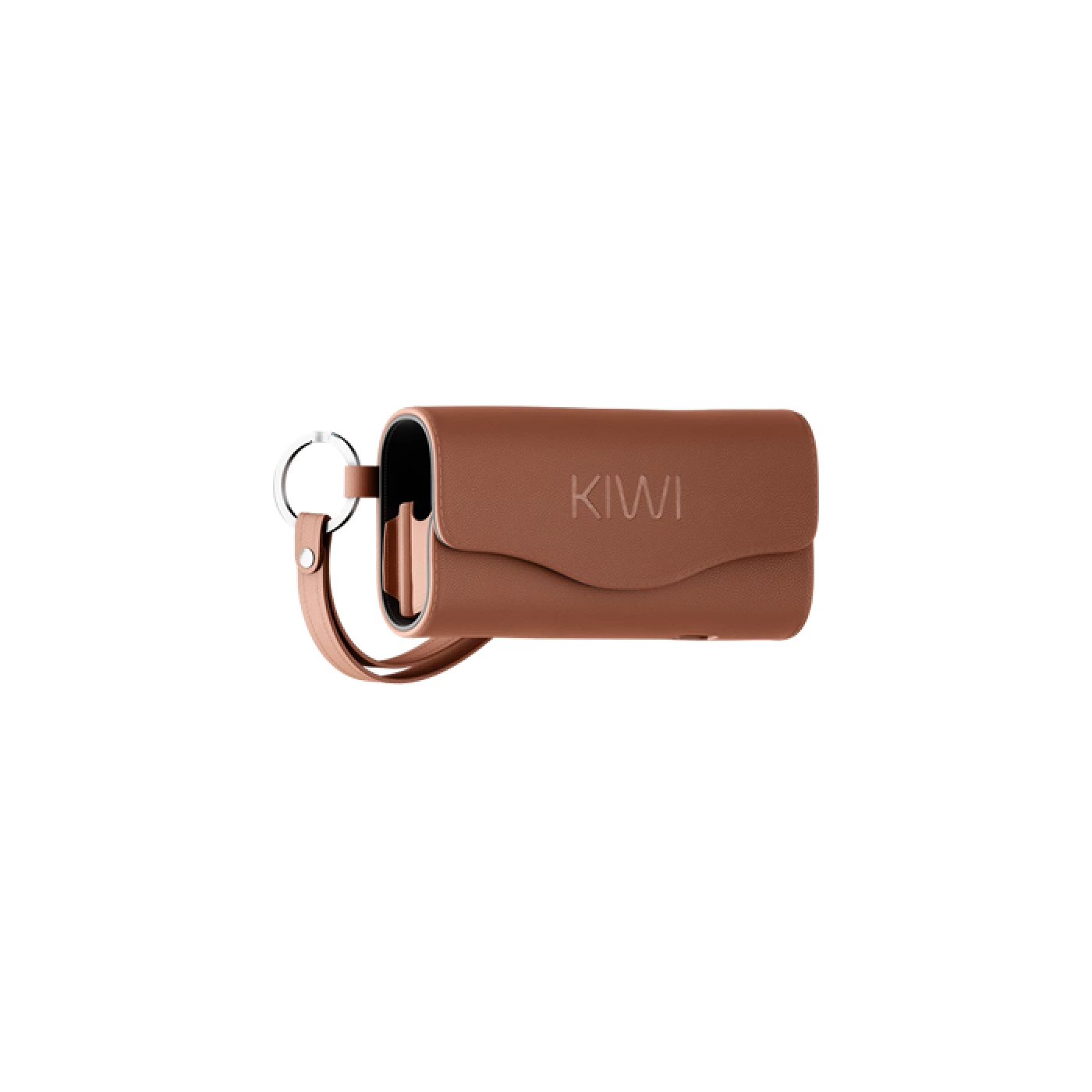 KIWI CUSTODIA PELLE - BROWN