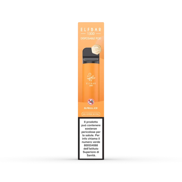 PUFF ELFBAR 1500 ELFBULL ICE 0 mg/ml