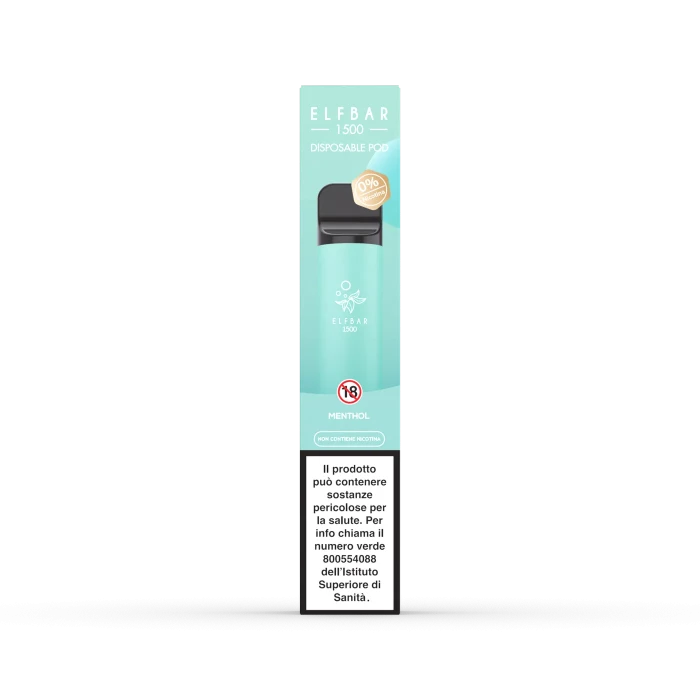 PUFF ELFBAR 1500 MENTHOL 0 mg/ml