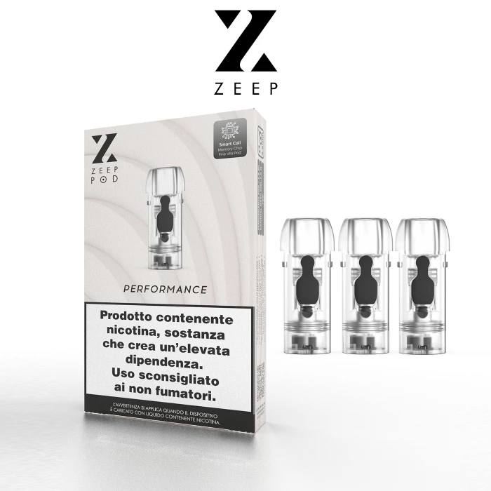 ZEEP 2 POD OPEN TRASPARENTE MESH 1,0 Ω (3Pz)