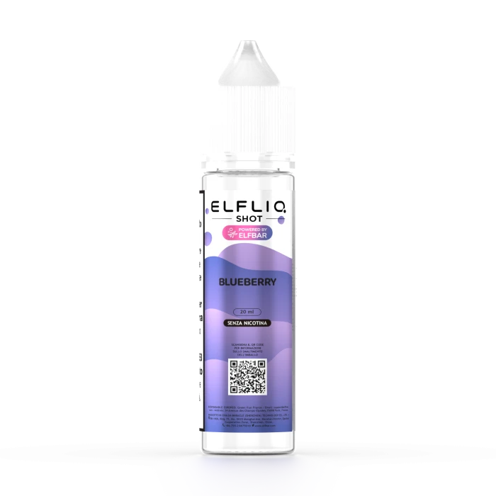 ELFLIQ SHOT BLUEBERRY 20ml - 0mg/ml