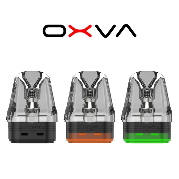 OXVA XLIM POD RICAMBIO SS 2ml TOP FILL 0,6ohm (3 PEZZI)