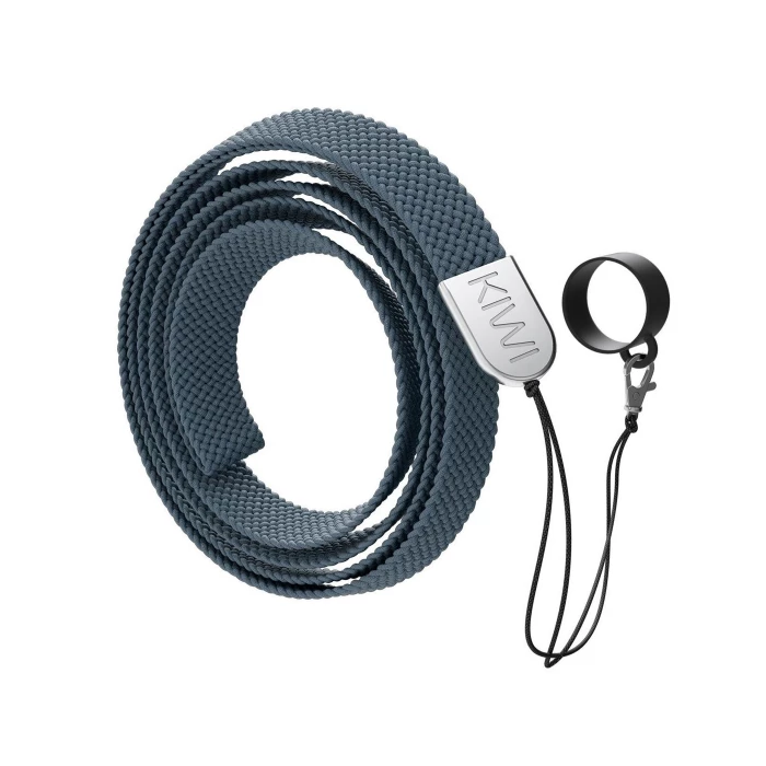 KIWI PEN NECKLACE DENIM GREY