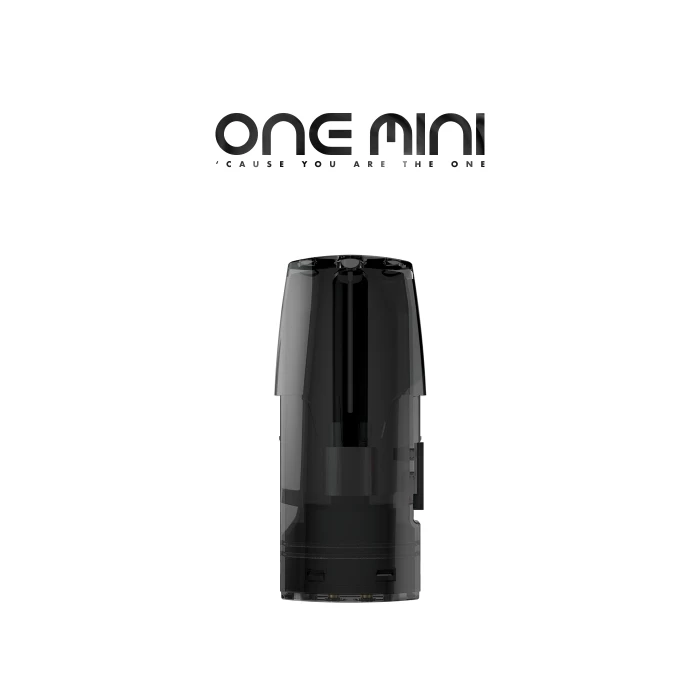 ONE MINI V2 OPEN POD - 1,7 ml - 1 OHM - SS - NERO FUME' (3 PEZZI)