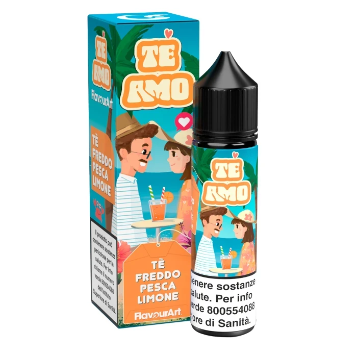 FLAVOURART TÈ AMO - TÈ FREDDO PESCA LIMONE MIX20